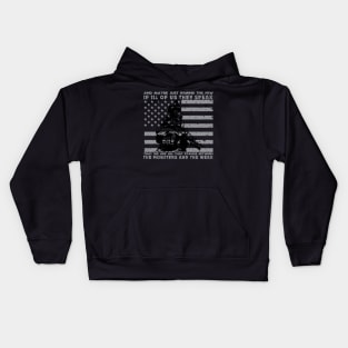 The Monsters And The Weak - US Army Veteran Kids Hoodie